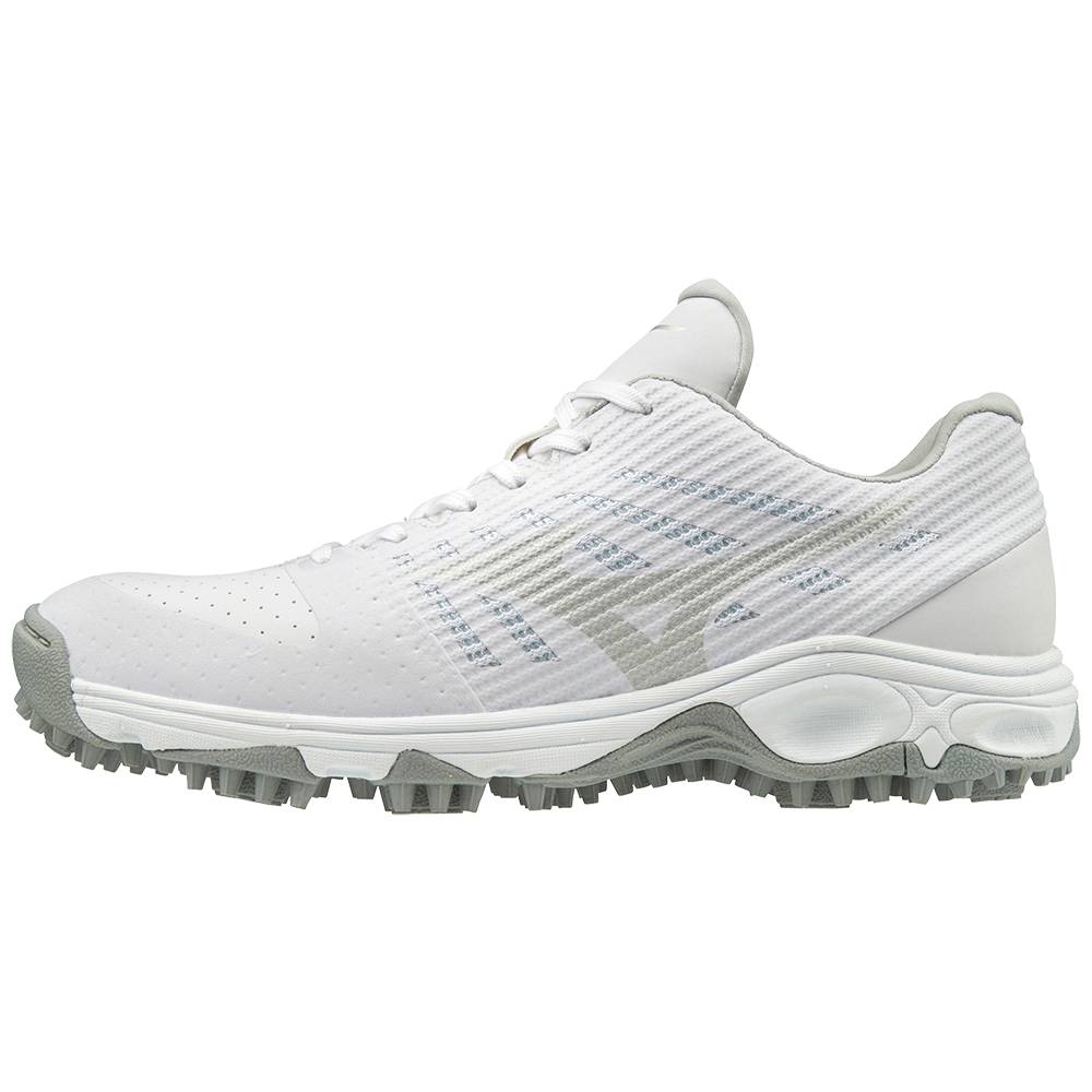 Mizuno Ambition All Surface Rövidszárú Turf Férfi Baseball Cipő Fehér KJX132570